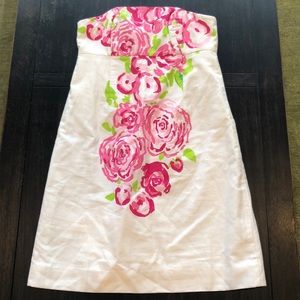 Lily Pulitzer strapless dress